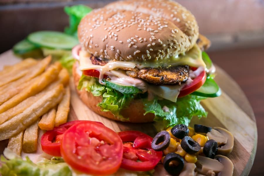 Halloumi Veggie Stack